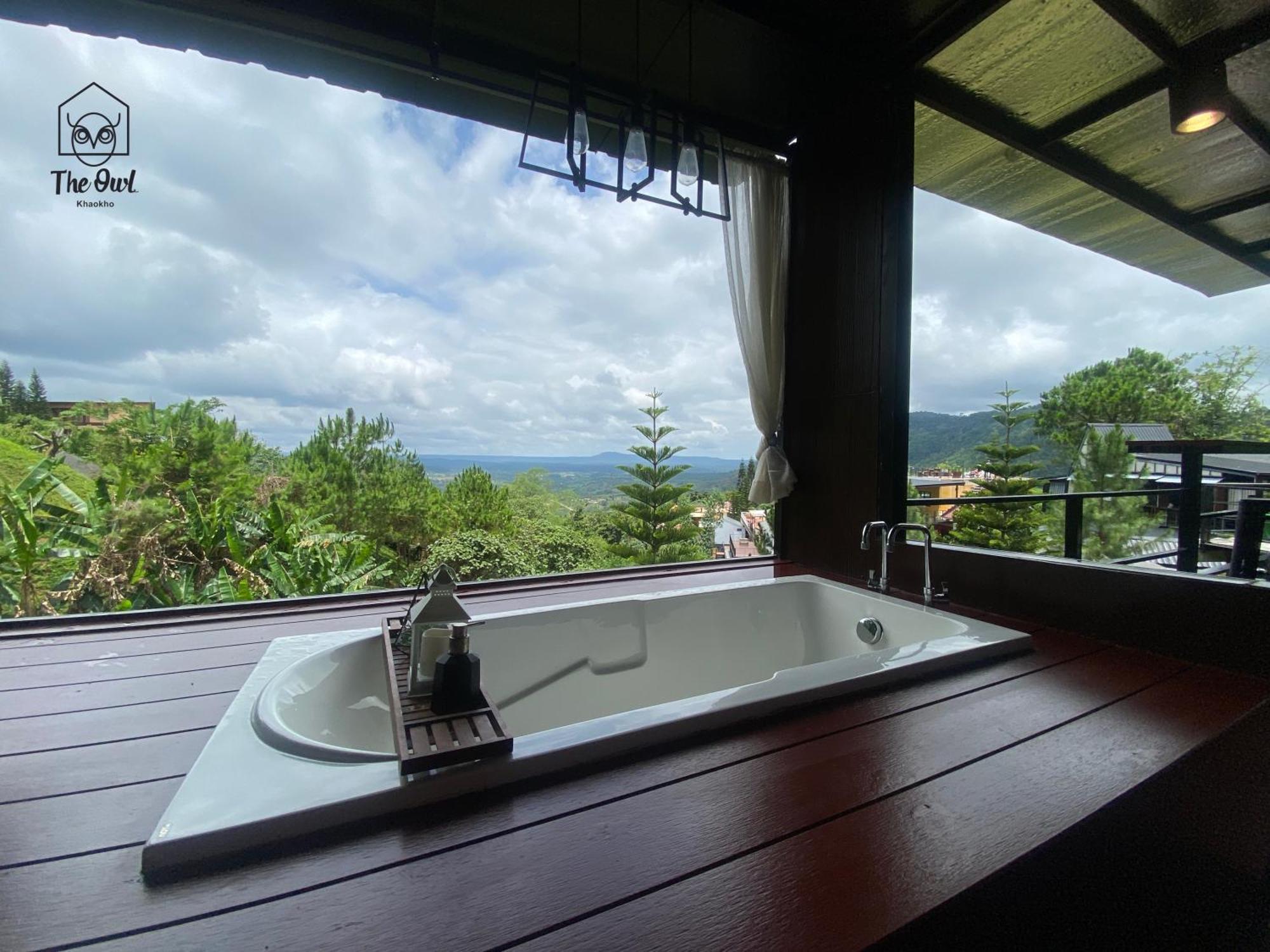 Bed and Breakfast The Owl Khaokho Khao Kho Exterior foto